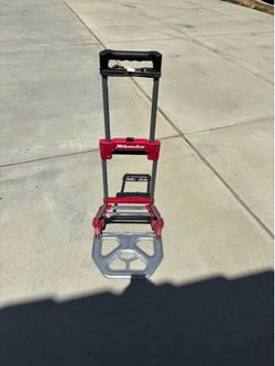 Milwaukee foldable cart 150 pound capacity. Price is firm.