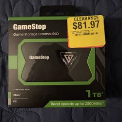 Xbox Game Storage External SSD And Xbox 1 Control Freek Thumbstick