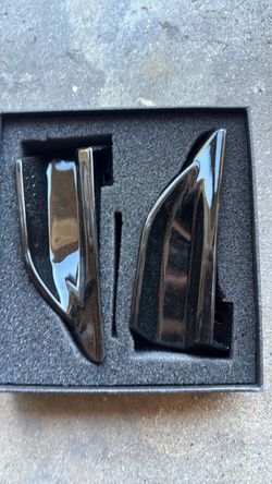 Black BestEvMod Exterior Door Handle for 2021/2026 Mach-E (Rear Left & Right) NO Drilling Mustang Mach-E Accessories