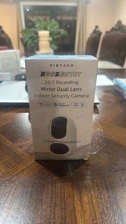 Virtavo EggSentry Dual Lens Indoor Security Camera