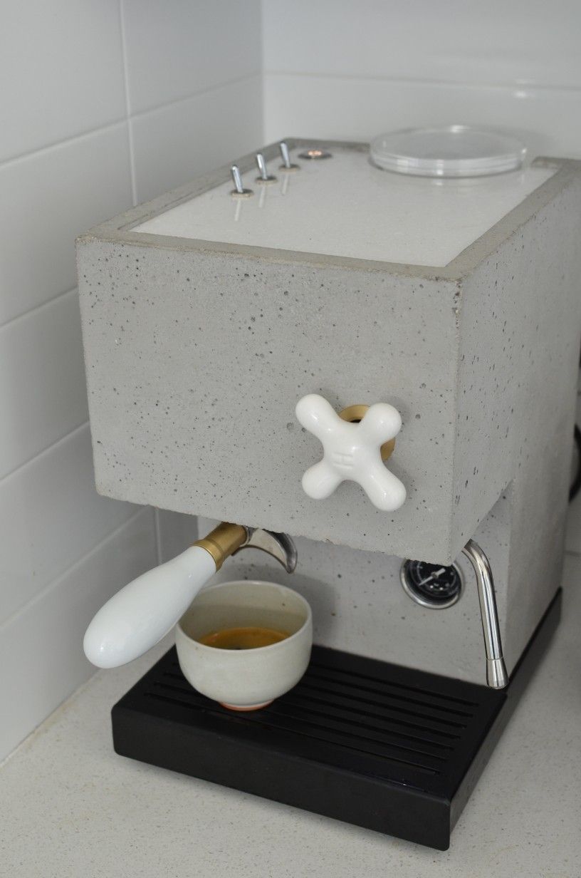 AnZa Concrete Espresso Machine!