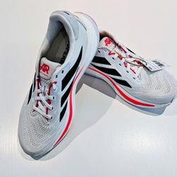 Adidas Supernova Rise 2 White Night Metallic Lucid Red JQ4793. W US 9.5 EU 42.