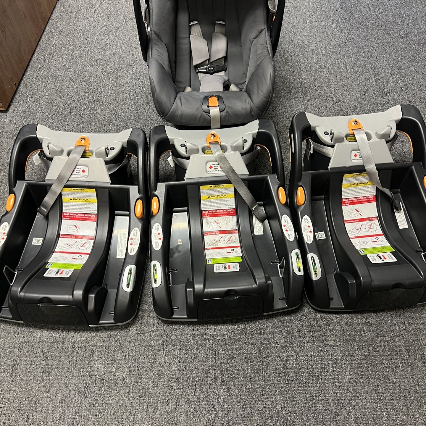 Baby Car Seat With Bases