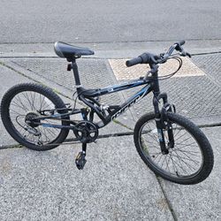 Kids Bike Hyper Shoker 20", Speed 7, Hand And Foot Brakes, 4-13 Years, Very Good Condition 