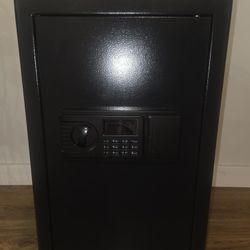 Large Home Safe Box, Safe with Fireproof Document Bag, Digital Combination and Keys