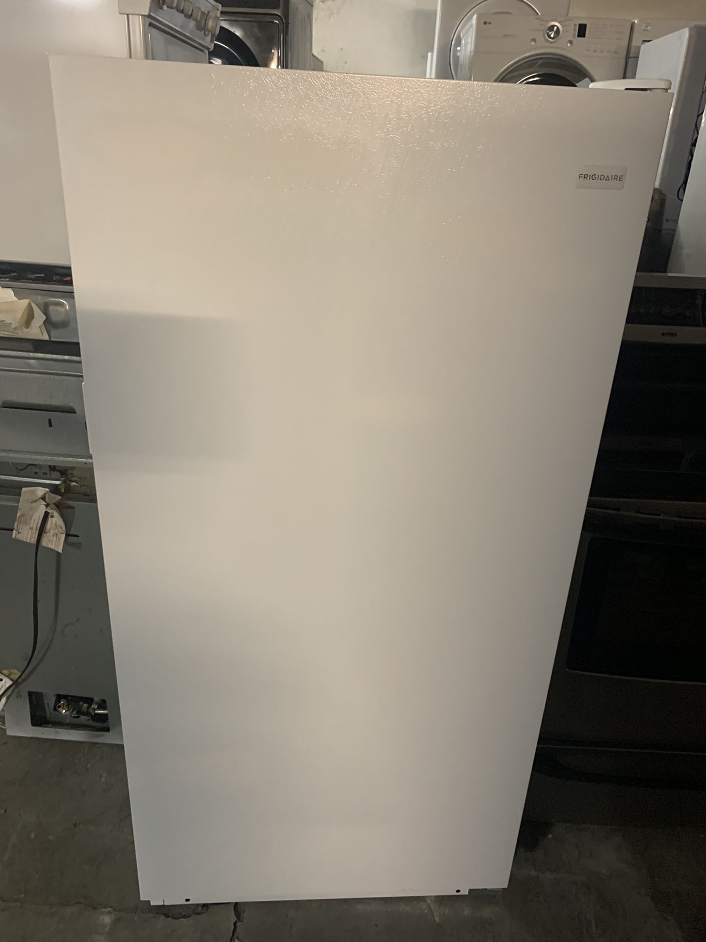 One door freezer brand Frigidaire everything is good working condition 60 days warranty