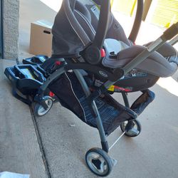 Greco Travel Stroller With 2 Bases