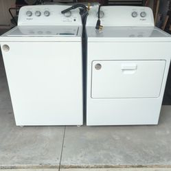 New Washing Machine And Dryer