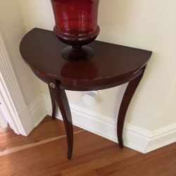 A Hall Way Half Moon Console 