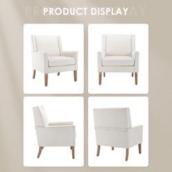 COLAMY Modern Wingback Living Room Chair