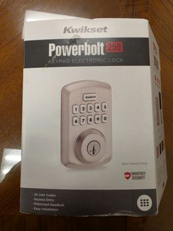 Kwikset Powerbolt Electronic door look