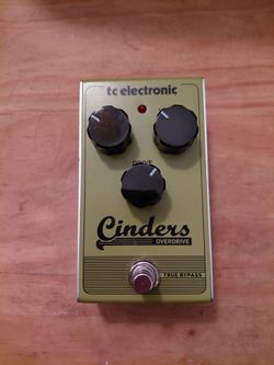 TC Electronic Cinders Overdrive Pedal Blues Driver
