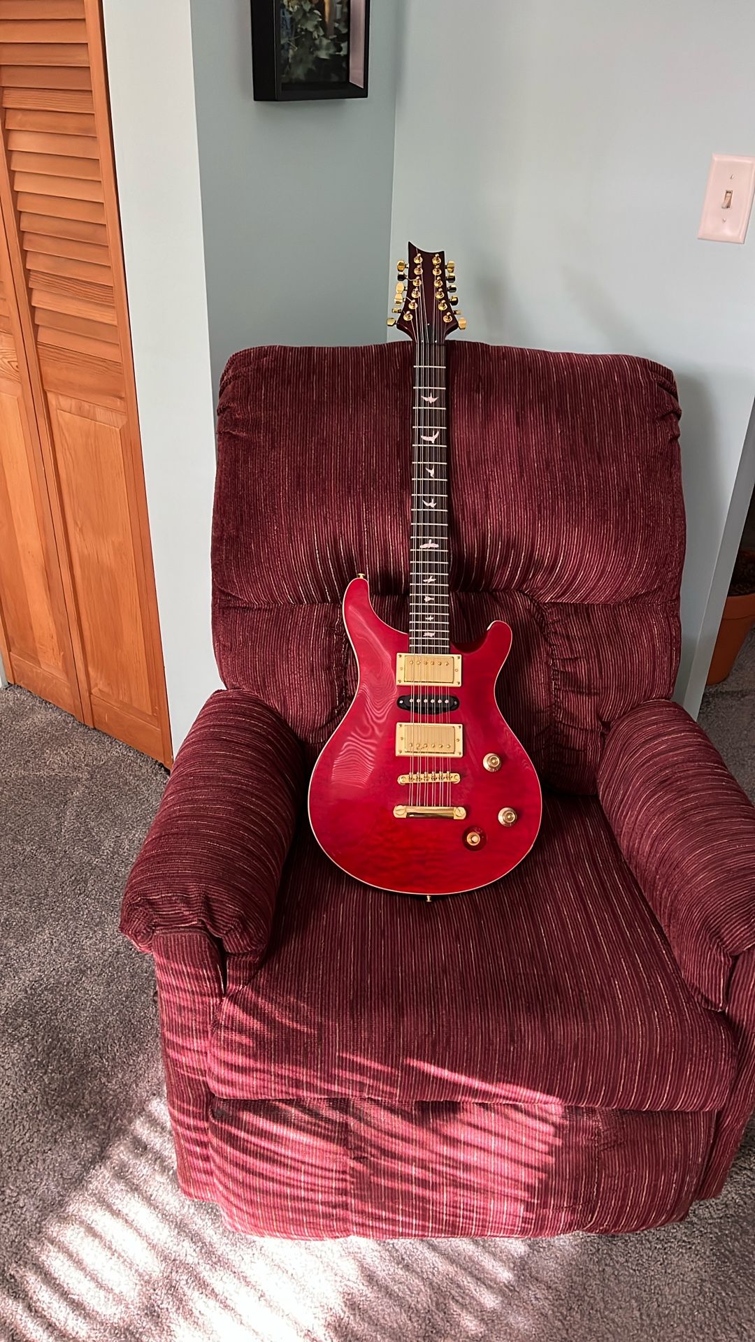 12 String Solid Body Electric Guitar