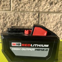 Milwaukee M18 Redlithium High Output 12.0ah