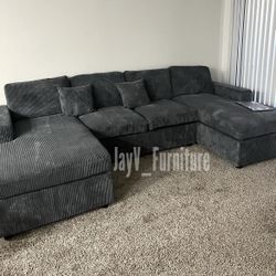 New Dark Gray Sectional