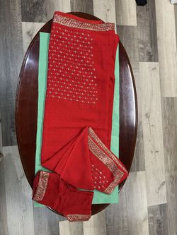 Red Saree / Sari