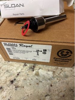 Plumbing flushometer