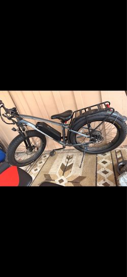 OfferUp Title: Funhang EB-S1 Fat Tire E-Bike - 1000W Peak 25mph - New Brakes & Gears - 1000 Miles