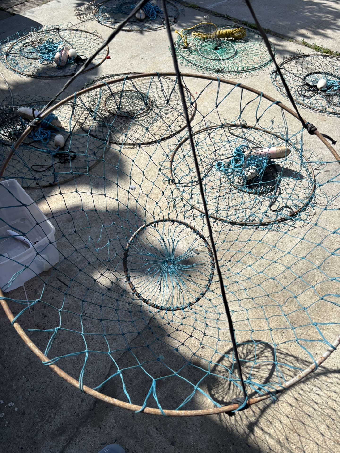 Hoop Nets. Lobster Nets Lobster Pods
