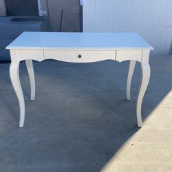 White desk