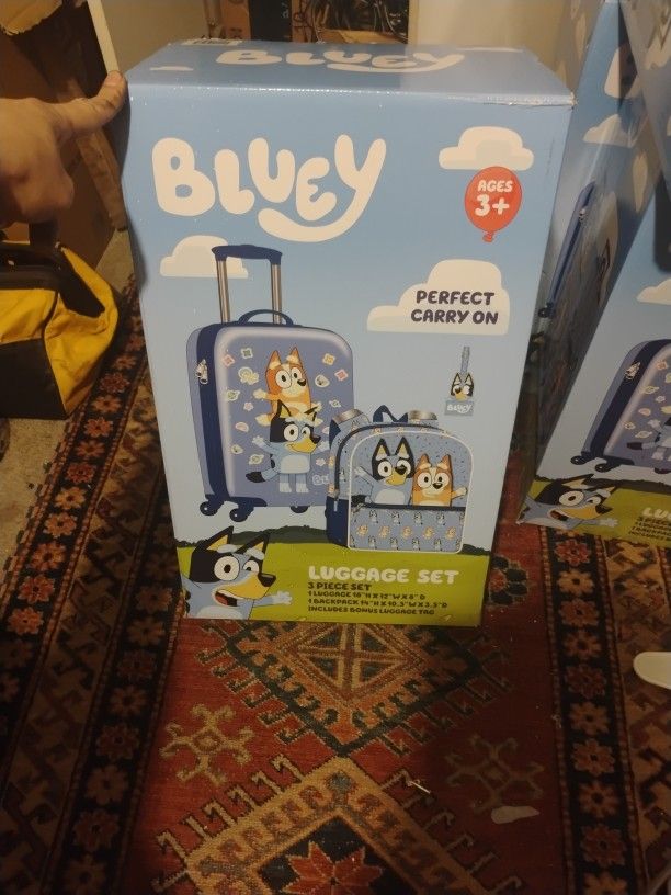 BLUEY Luggage Set