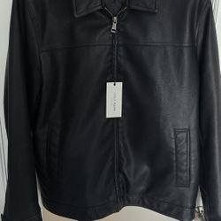 Cole Hann Leather Jacket ( Polyurethane)