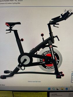 Gently used spin bike
