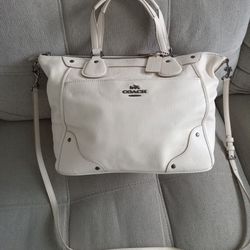 Coach mickie satchel handbag- purse like new