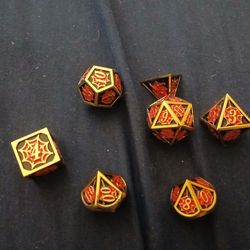 Fancy Dnd Dice Collection 