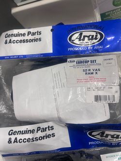 Arai Helmet Earcup Set SZ-R VAS / RAM X 30mm