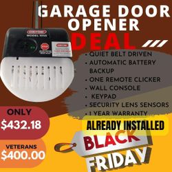  Garage door opener