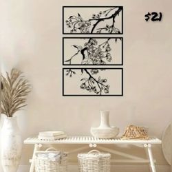 Machine cut metal wall art, sizes vary. Prices from $14-$24. Part Two  **