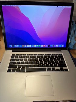 MacBook Pro 15in i7 no ICloud Lock