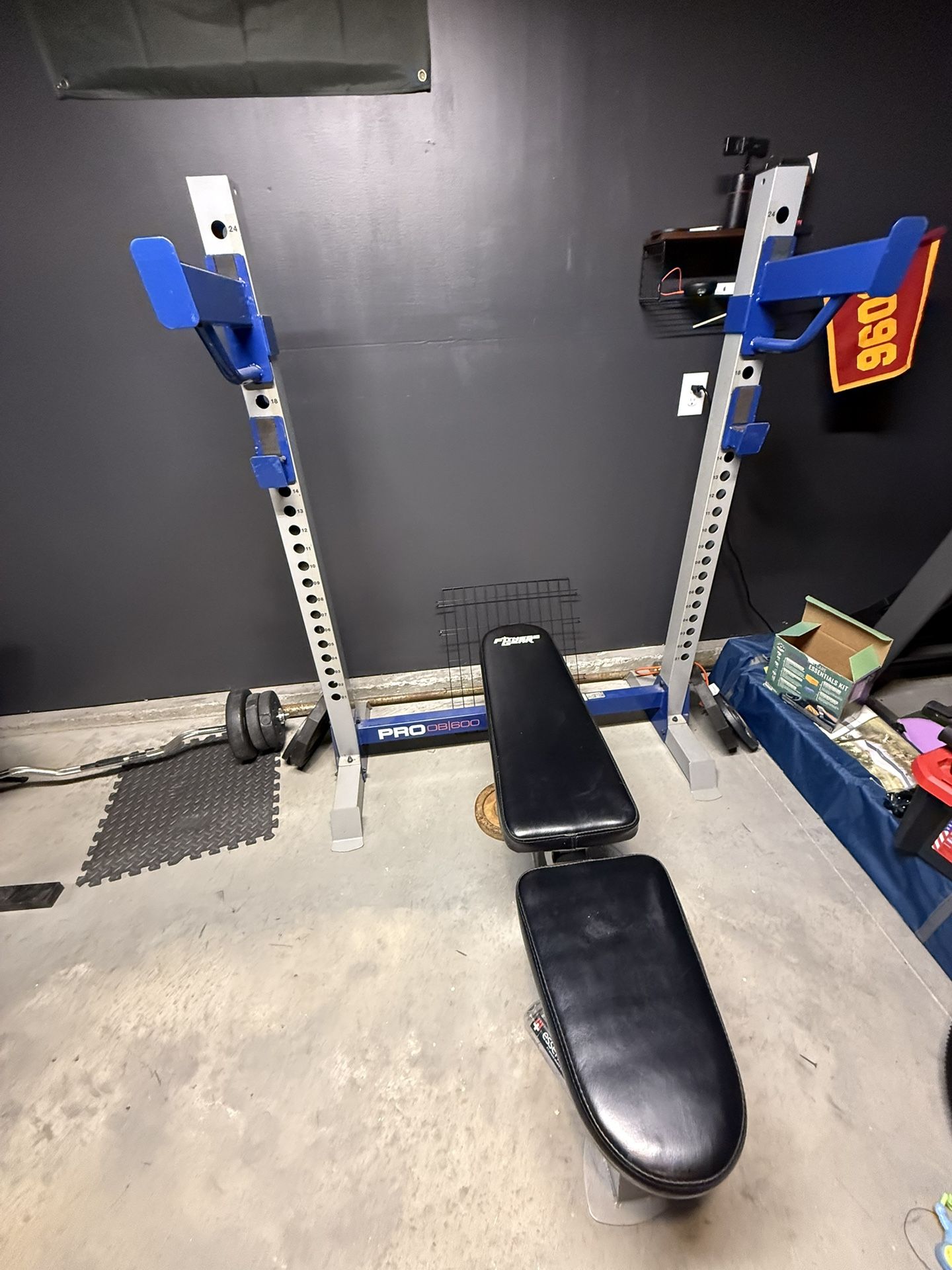 Fitness Gear Bench/squat Rack.