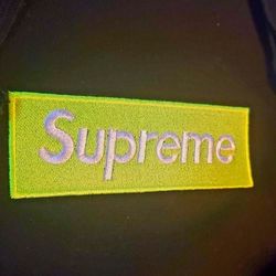 Supreme Logo Hoodie Neon on Black. Make Offer