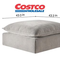 Sectional Armless Chair & Ottoman From Costco 🔥 NEW