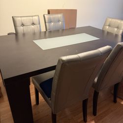 Dining Table With 6 Chairs