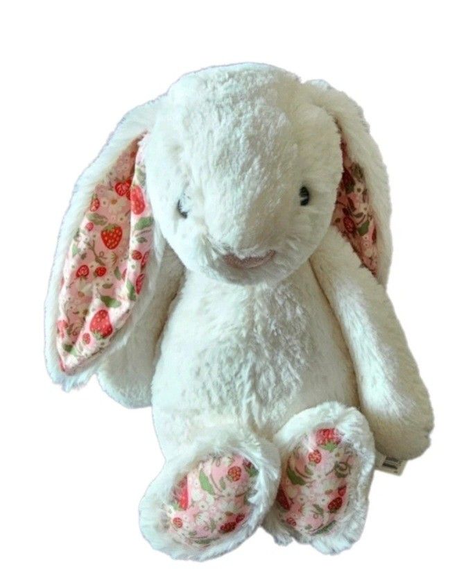 Jellycat Bunny White 11x4 Inches NWT