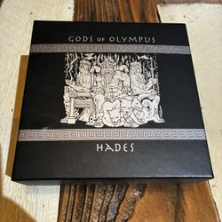 2014 Perth Mint 2 Oz Silver Round Gods Of Olympus Hades W/ Box + CoA 