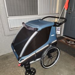 Thule Courier Bike Trailer Or Double Stroller