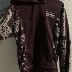 Snoop Dog Hoodie Burgundy 