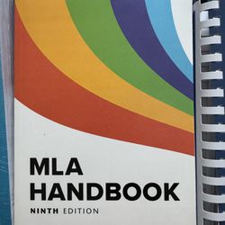 MLA Handbook 9 Edition (College Book Used Like New).