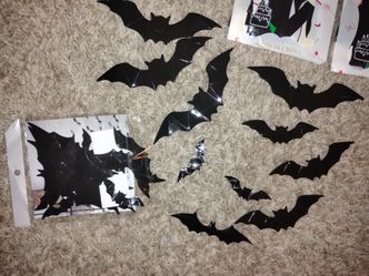Halloween Bats Decorations