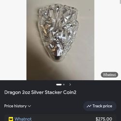 2 oz Silver Dragon 