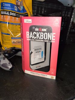 Dog & Bone Backbone Wireless Charging Case + Pad