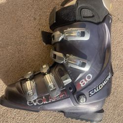 Salomon Evolution Performa  Ski Boots 25-25.5 size