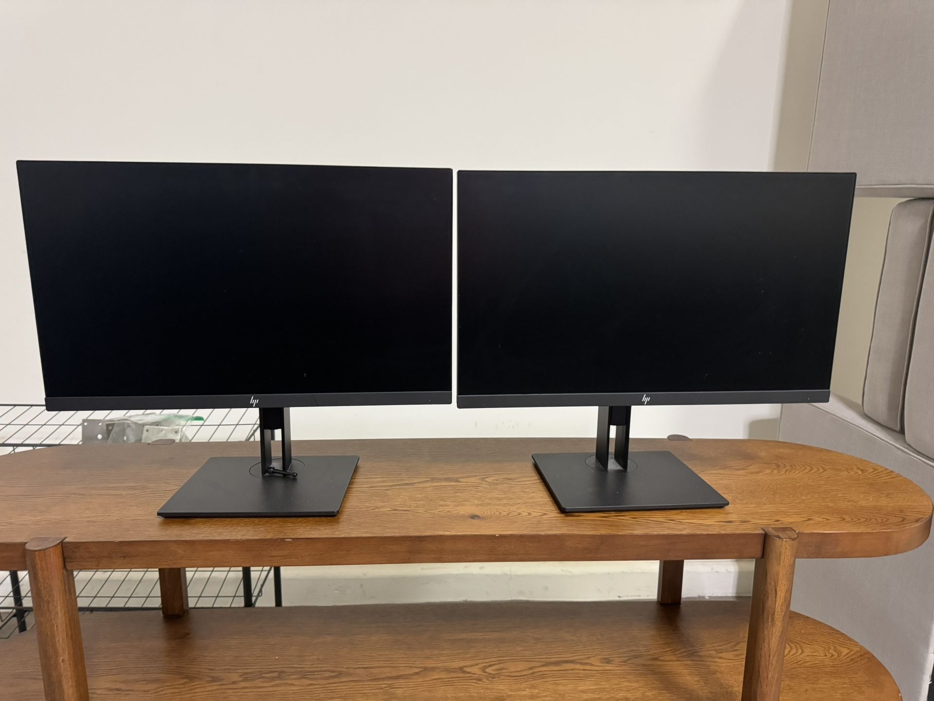 Two Computer Monitor And Docking Station bundle