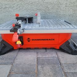 Diamondback Wet Tile saw