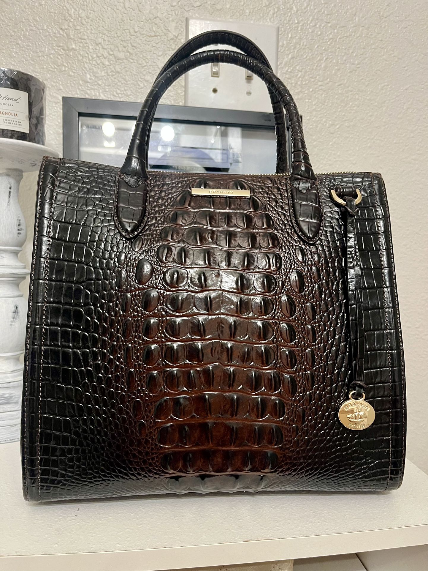 Brahmin Caroline Satchel coco