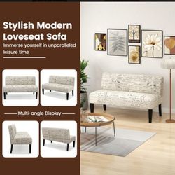 Stylish Modern Loveseat Sofa